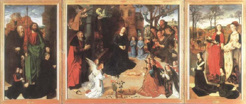 Hugo van der Goes Portinari Altarpiece oil painting picture
